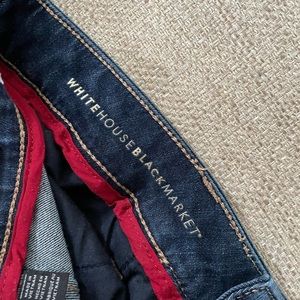 White House Black Market skinny crop jeans